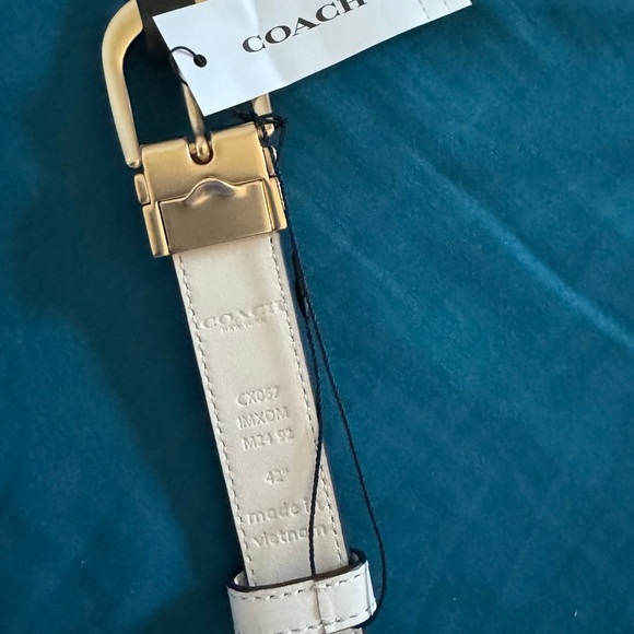 New Coach Classic Buckle Cut To Size Reversible Belt, 25 Mm - Picture 3 of 6